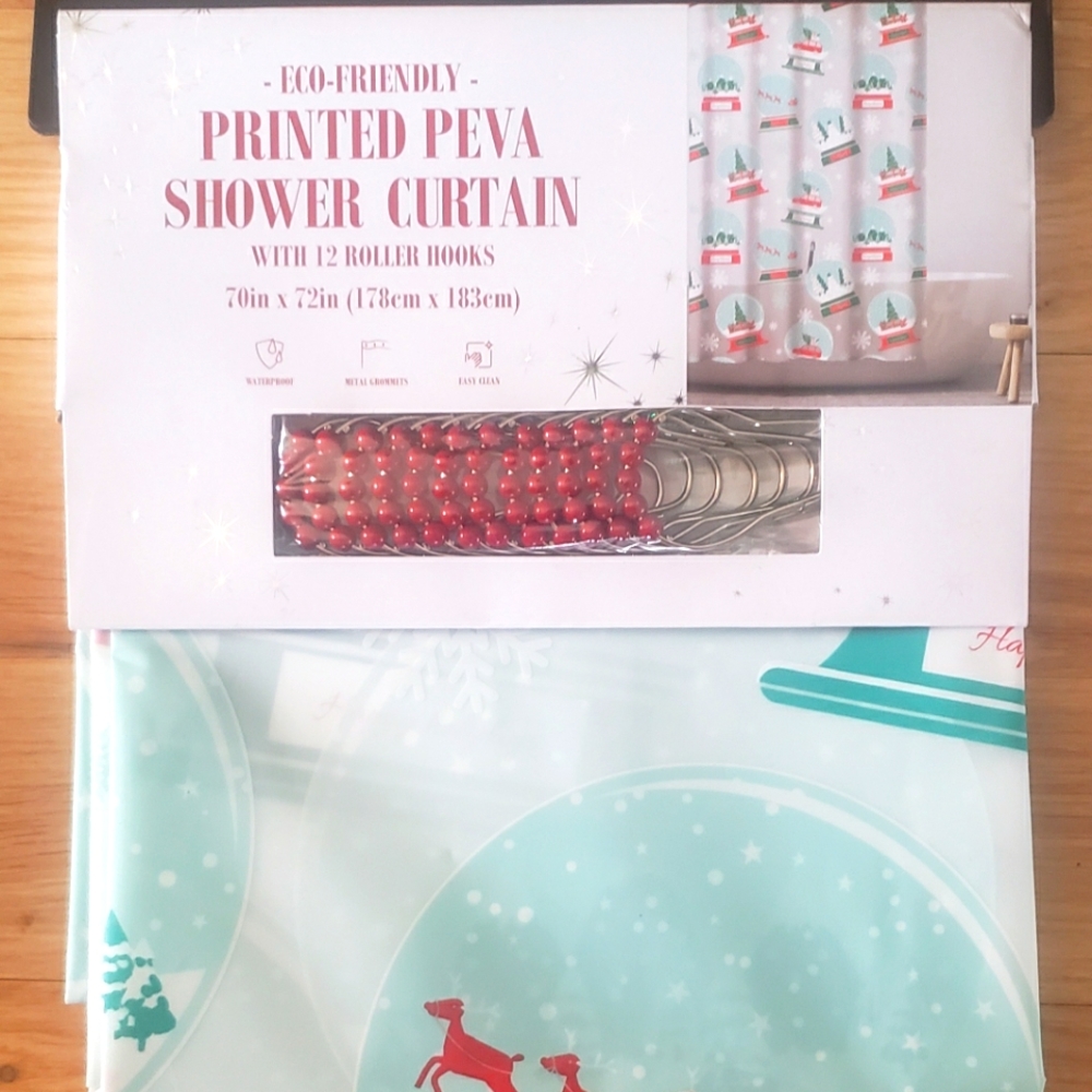 VINYL SHOWER CURTAIN